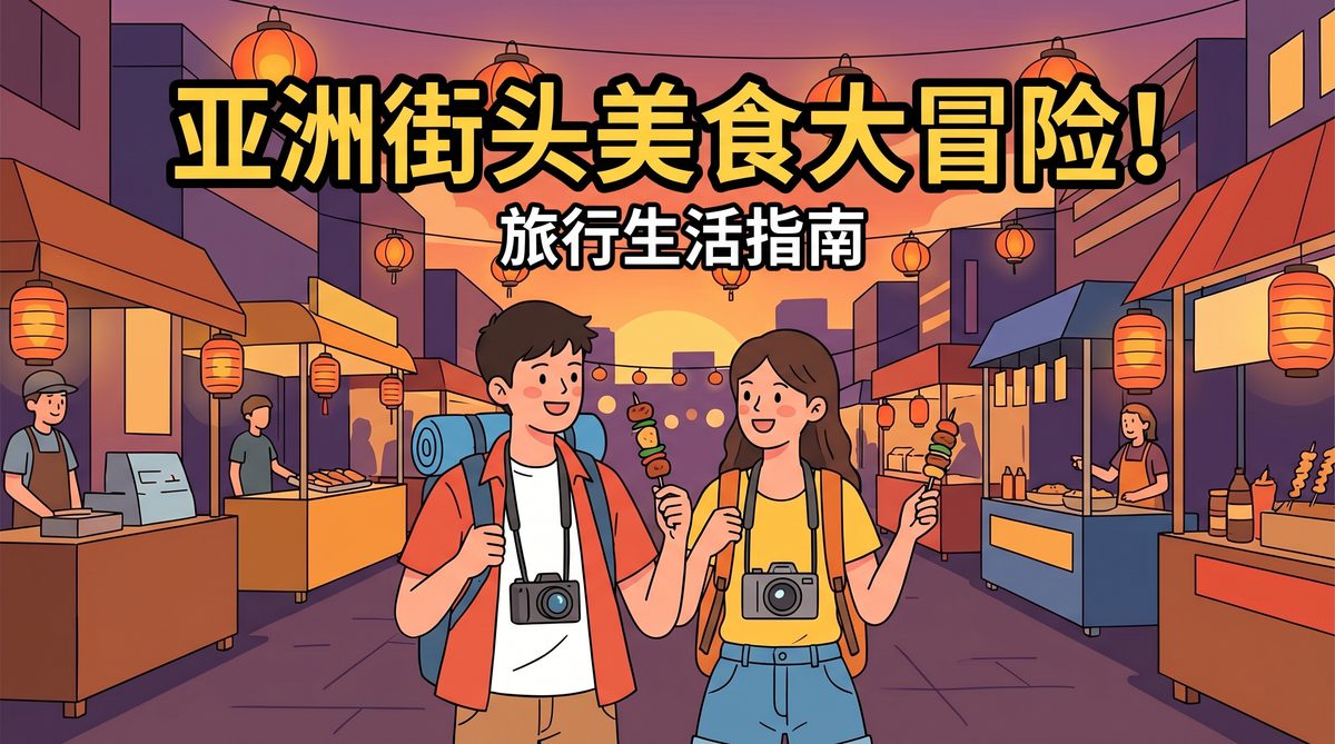 51吃瓜旅行生活视频-亚洲街头美食探索